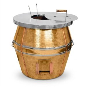 CT4 - Copper Hammered charcoal Tandoor