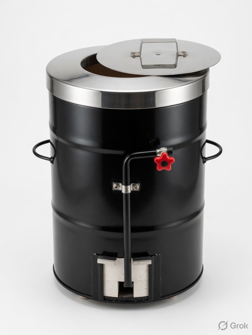 Mild Steel - Home Gas Tandoor
