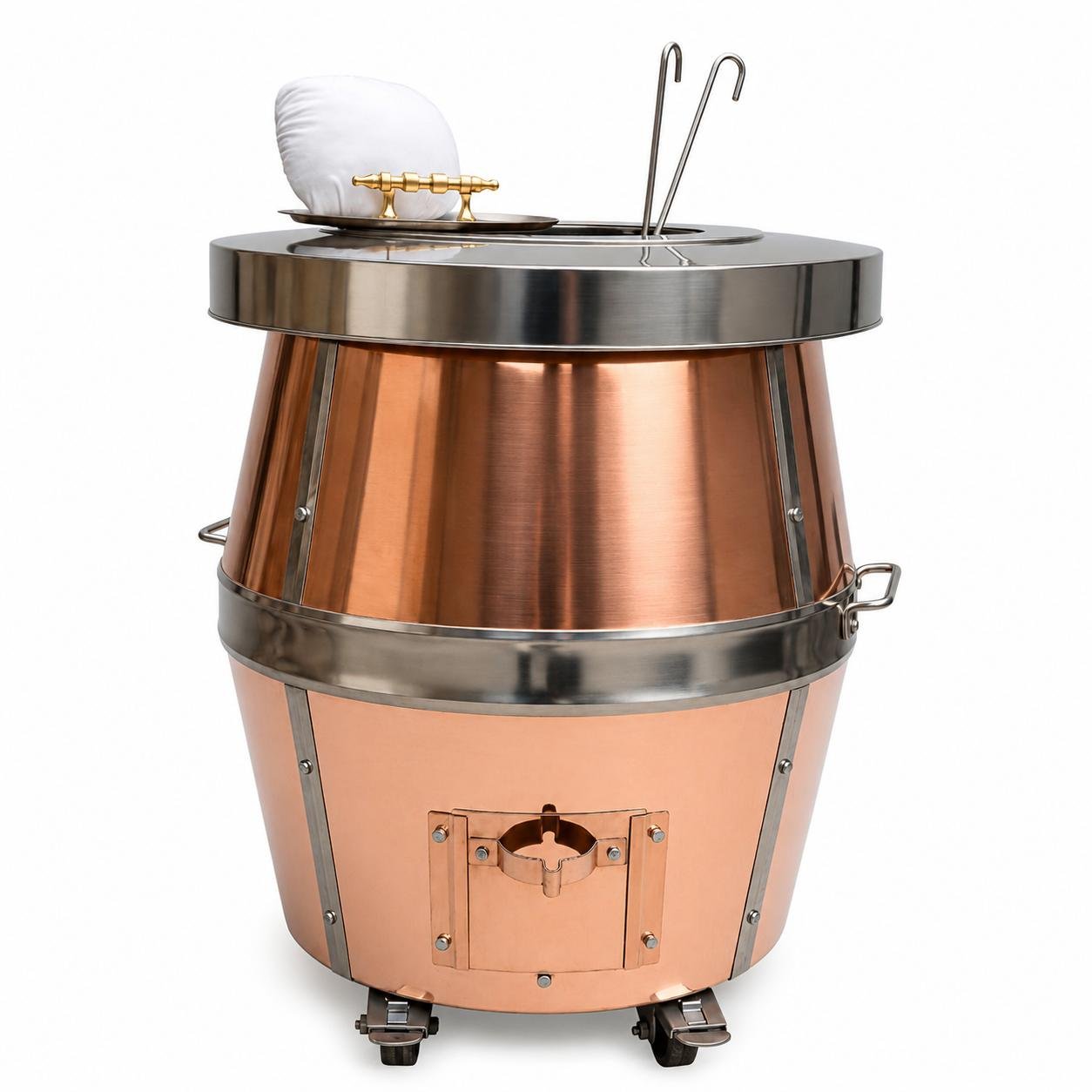 RG3 - Rose Gold charcoal tandoor - Image 2