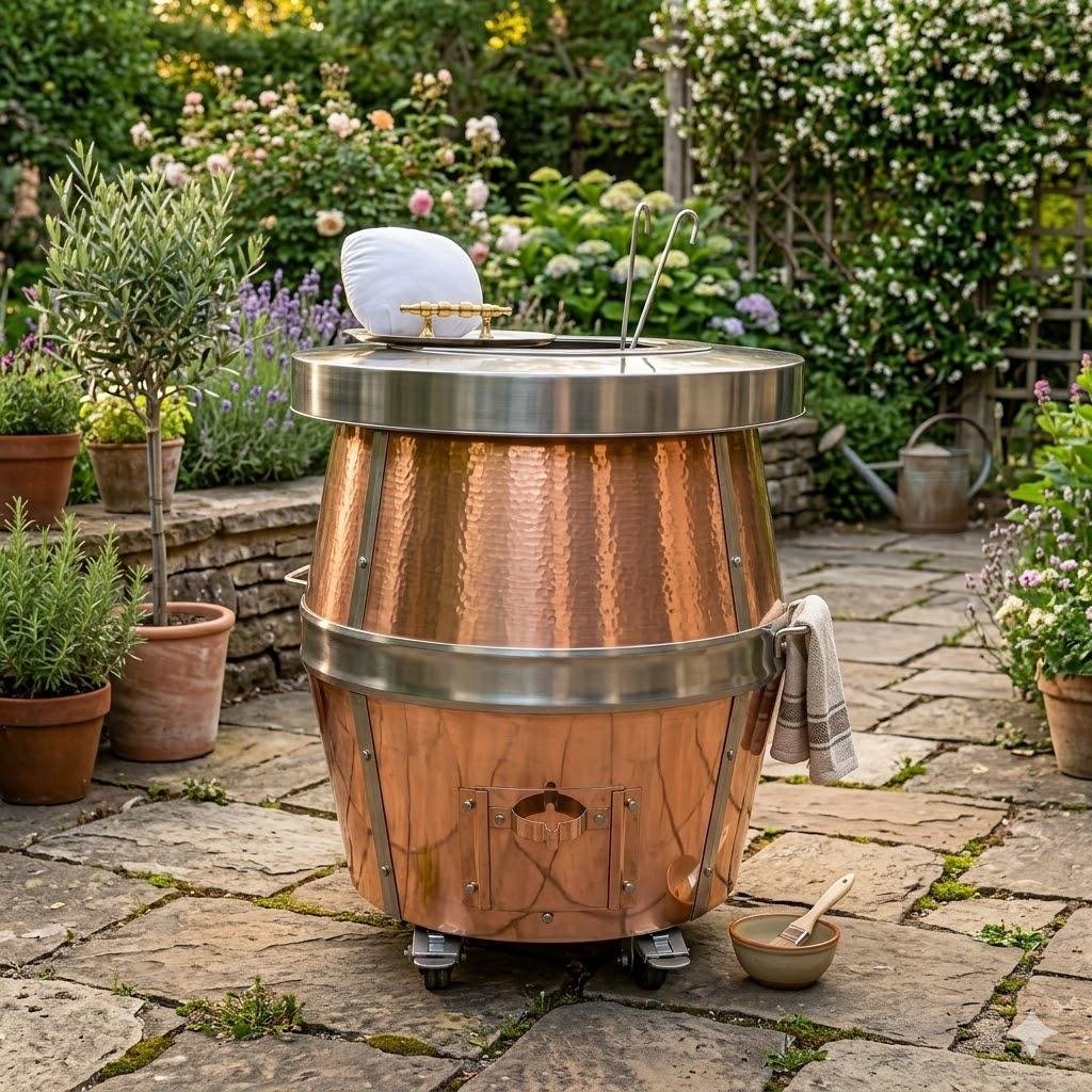 RG3 - Rose Gold charcoal tandoor - Image 3