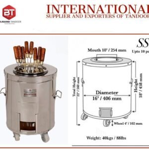 SS1 Deluxe - (Medium Home Tandoori Clay Oven)