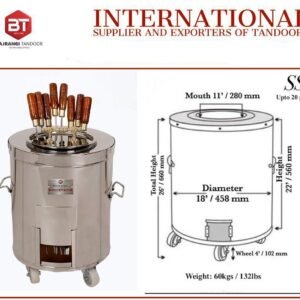 SS2 Deluxe - (Large Home Tandoori Clay Oven)