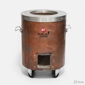CT2 -Copper Home charcoal Tandoor