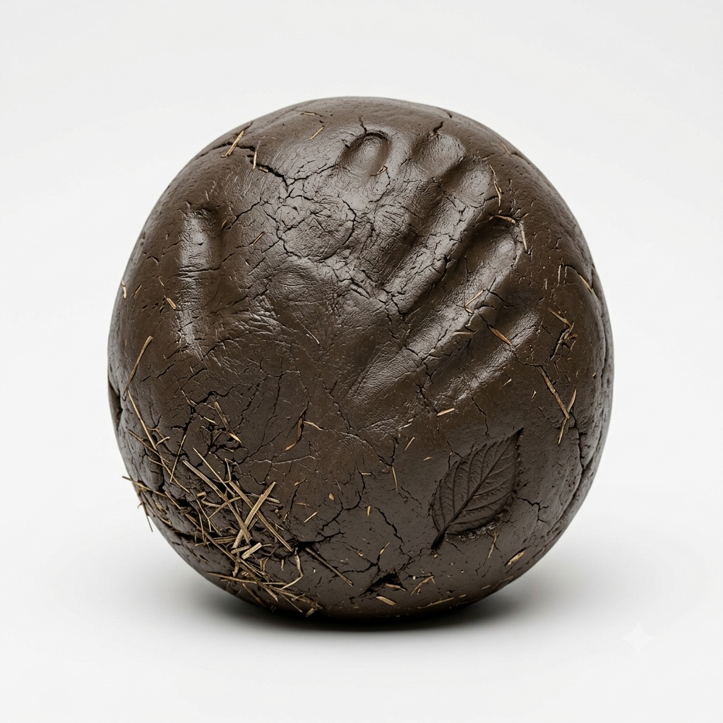 Lump of Tandoor Clay