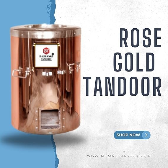 RG-1 Rose Gold Barrel Tandoor - Image 3