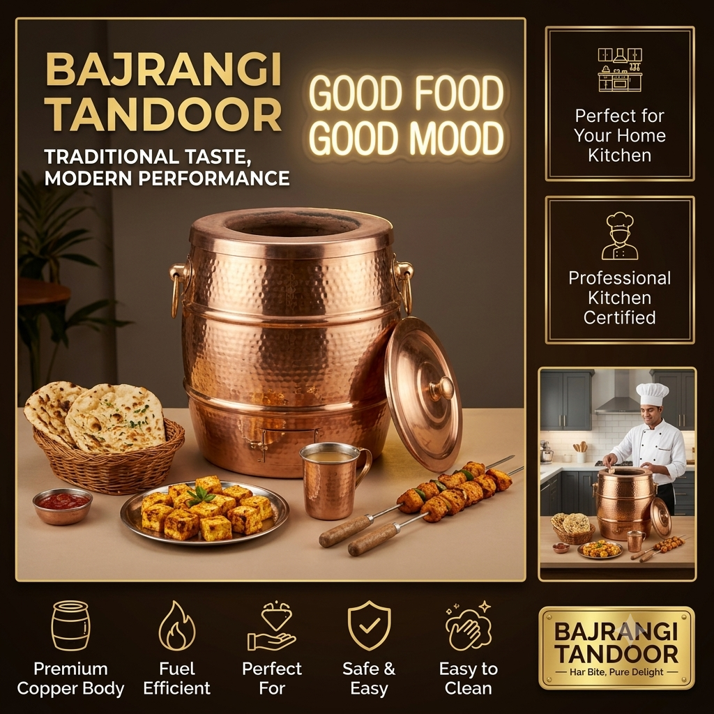 RG3 - Rose Gold Gas tandoor - Image 3