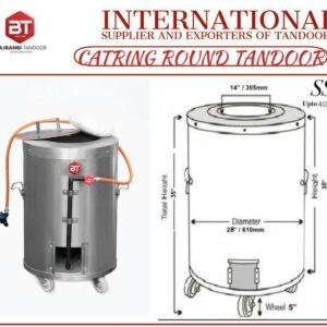 SS4 – Commercial kitchen Gas tandoor