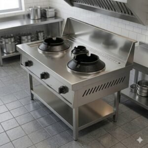 Commercial Kitchen Single, Double and Three Burner Range