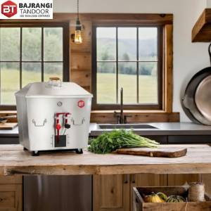 Stainless Steel Medium Square Gas Tandoor